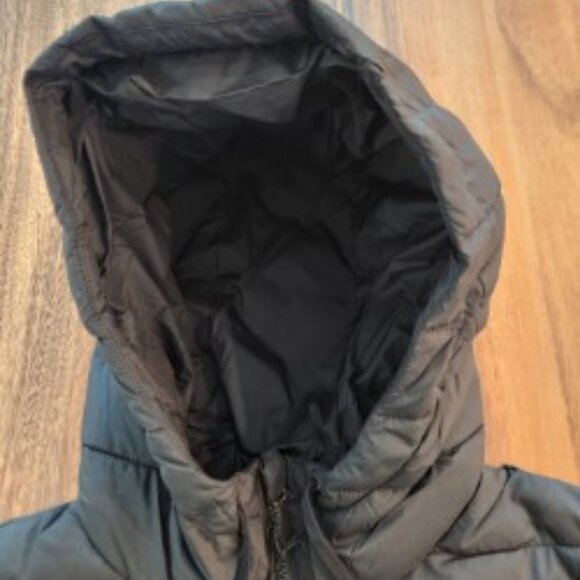 RVCA Packable Hooded Puffa Jacket Black NWT SZ LG - Picture 4 of 8
